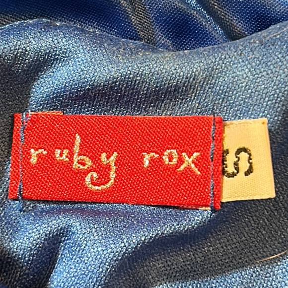 Ruby Rox Cobalt Blue Mini Dress size small - Picture 7 of 11